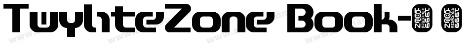 TwyliteZone Book字体转换